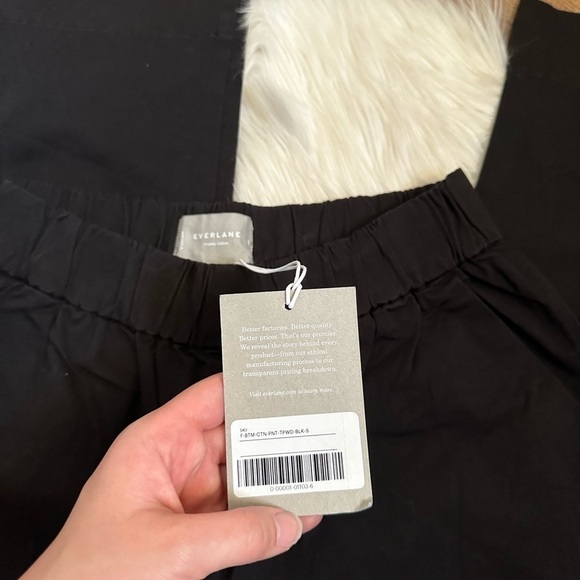 EVERLANE The Easy Pant In Black - Picture 7 of 7